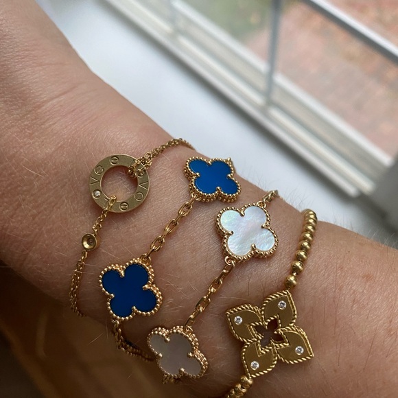 Roberto Coin Yellow Gold 18K Venetian Diamond bracelet - Picture 8 of 8